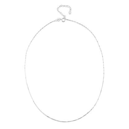 Miniature Rose necklace 'Leela' vertical bar pendant