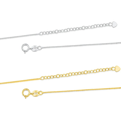 Forget me not necklace 'Leela' vertical bar pendant